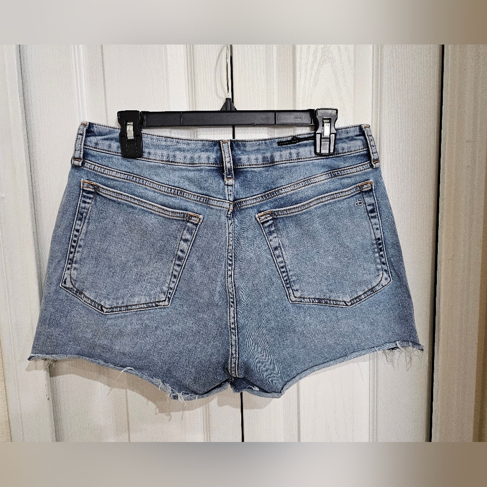 Rag & Bone LOW Rise Denim Wemen's Shorts Light Wash Frayed HemY2K Designer 29. - Picture 5 of 10